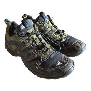 Adidas Terrex‎ 395 G40577 Bungee Lace Yellow Black Men Hike 8.5 Traxion Gorpcore